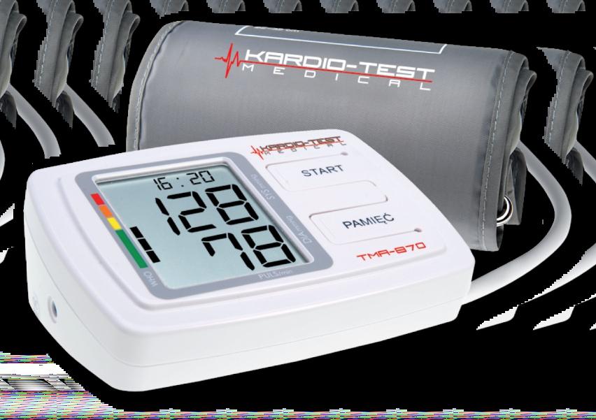 Ciśnieniomierz elektroniczny KARDIO-TEST KTA-870 ( ) 4 KOLORY WHO Funkcja wykrywania arytmii serca Klasyfikacja ciśnienia wg. WHO Nr Kat.
