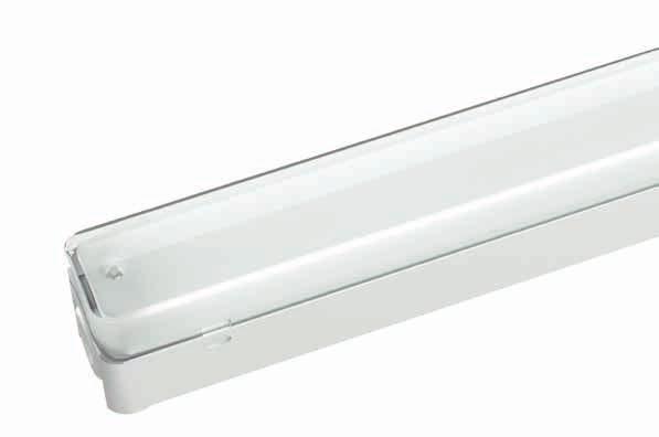 Essentials Oprawy odporne na wilgoć Essentials Oprawy odporne na wilgoć POWERBRIK Kompaktowa, wytrzymała i funkcjonalna do 45%* Wysoko wydajny system LED o sprawności do 90 lm/w (netto) Długi okres