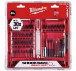 Zawartość: Bity Shockwave Impact Duty : 48 x 25 mm długość & 7 x 50 mm długość, 1 x uchwyt magnetyczny długość 60 mm Nr artykułu 4932430907 104,00 zł