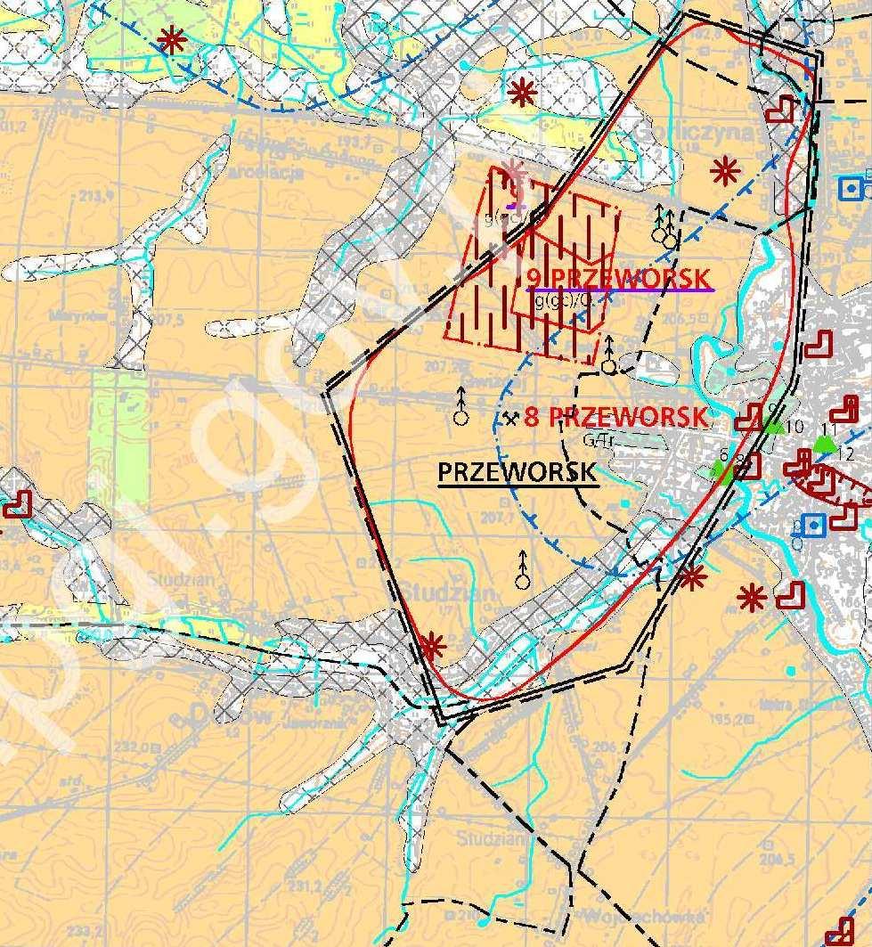 ZAŁ. 5 lokalizacja terenu badań PRZEWORSK OSUWISKO MAPA GEOŚRODOWISKOWA ARKUSZ 983