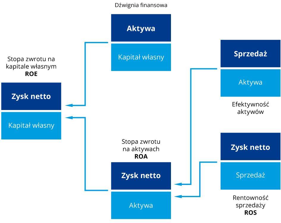 Punktem wyjścia niniejszej analizy jest ocena efektywności kapitałów własnych Spółki mierzona przy pomocy podstawowego miernika wartości, jakim jest wskaźnik ROE (liczony jako zysk netto do kapitału