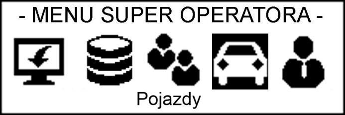 systemie są już zapisane pojazdy. Rysunek 97 Rysunek 98 5.3.1 Dodawanie pojazdu Po potwierdzeniu <ENTER> komunikatu na Rysunku 98 system od razu zacznie procedurę dodawania pojazdu.