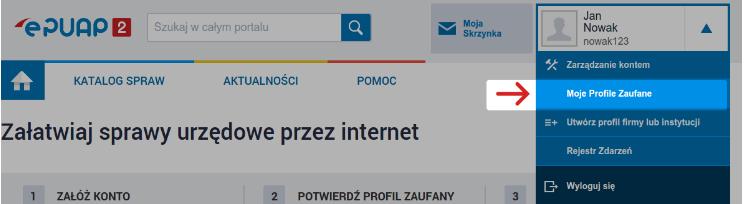 inny sposób logowania za pomocą: certyfikatu kwalifikowalnego lub przez bankowość elektroniczną w wybranych