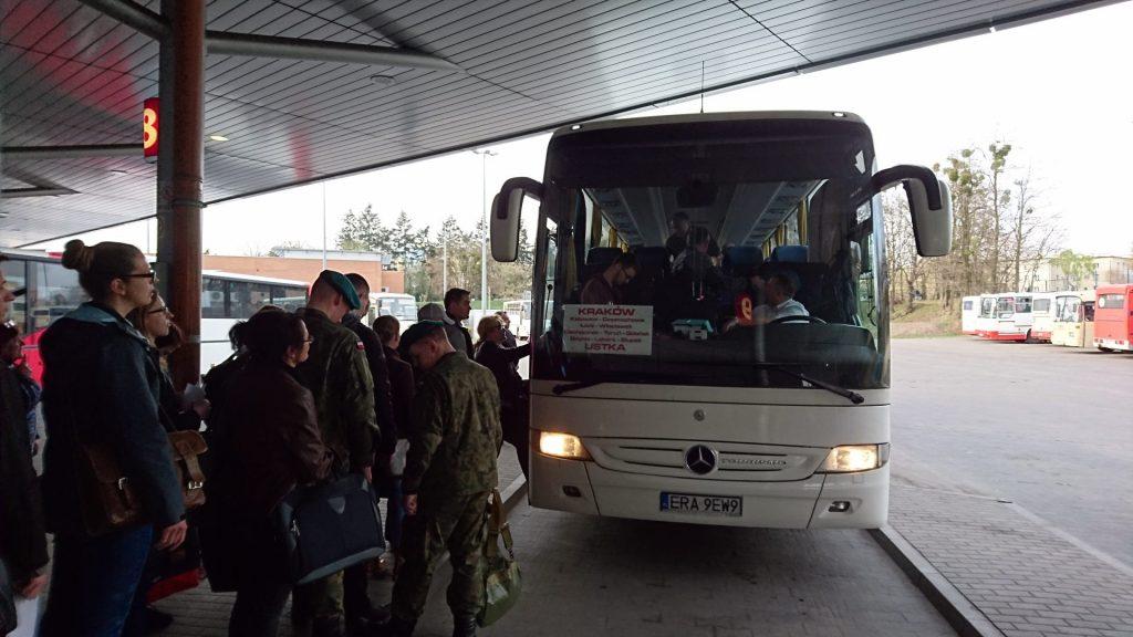 przewoźników gdzie mało kto jeździ, kurs którym jechałem