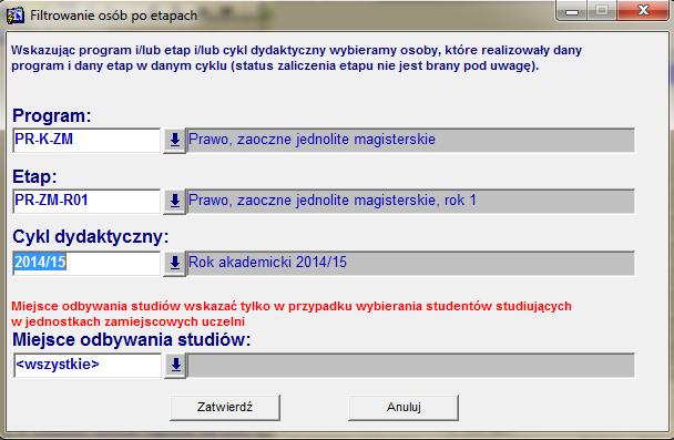 formularz będzie używany centralnie osoby, którym nie nadano w tym formularzu uprawnień, nie mogą wykonywać żadnych operacji związanych z legitymacjami.