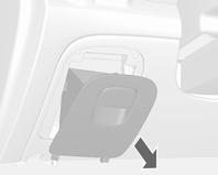 Skrzynka bezpieczników w desce rozdzielczej Blok bezpieczników w kabinie znajduje się w dolnej części deski rozdzielczej po stronie kierowcy.