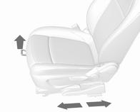 Fotele, elementy bezpieczeństwa 45 Regulacja wzdłużna Regulacja nachylenia oparcia Regulacja