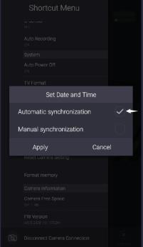 A. Ustawienia podstawowe. 1. Ustawienie czasu: Kliknij przycisk Ustaw datę i godzinę, pojawią się opcje menu Synchronizacja automatyczna i Synchronizacja ręczna.