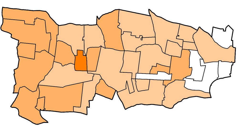 0 8,00-12,99 0,01-7,99 13,00-18,94 PODMIOTY GOSPODARCZE Rysunek 11 Liczba podmiotów gospodarczych na 100 mieszkańców.