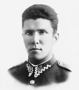 48. Podporucznik Wiktor Gojdź... Znamienne są koleje wojen. Nawet najdzielniejszy, najofiarniejszy żołnierz może znaleźć się >>pod wozem<< trafić do niewoli.