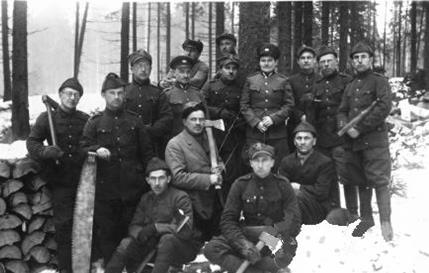 70. Polscy żołnierze internowani na Łotwie. 1940 Wkroczenie 17.09.1939 r.