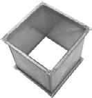 ELEMEnTY PRoSToKĄTnE RECTAnGULAR ELEMEnTS KANAŁY I KSZTAŁTKI PROSTOKĄTNE RECTANgULAR DUCTS AND FITTINgS KPR Kanały Ducts długość boku do 2500mm length of flank up to 2500mm Kształtki Fittings długość