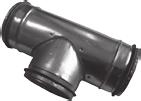 GALAnTERIA WEnTYLACYJnA VEnTILATIon ACCESSoRIES TRÓJNIK PROSTY SYMETRICAL TEE TPR d D 80 100 125 160 200 250 315 400 80 14,80 15,20 16,70 19,00 21,70 25,50 32,10 100 16,80 18,70 21,00 24,20 27,80