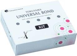 8 9 Bond Force II Tokuyama Universal Bond Utwardzalny światłem, samowytrawiający, jednokomponentowy system adhezyjny.