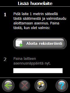 3. Asennus - vaihe vaiheelta 3.4 Yhdistä Danfoss Link TM CC iin Jokainen termostaatti on liitettävä/rekisteröitävä Danfoss Link TM CC iin.