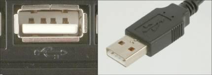 Podłącz do gniazda USB komputera wtyczkę kabla do podglądu