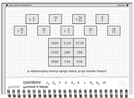 PROCENTY. Procenty a ułamki 13 Ćwiczenie 6.