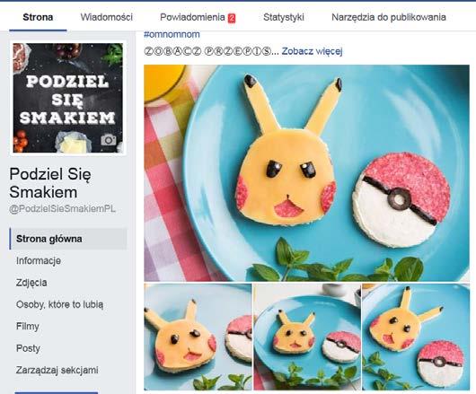 dzieci i przekąskami imprezowymi.