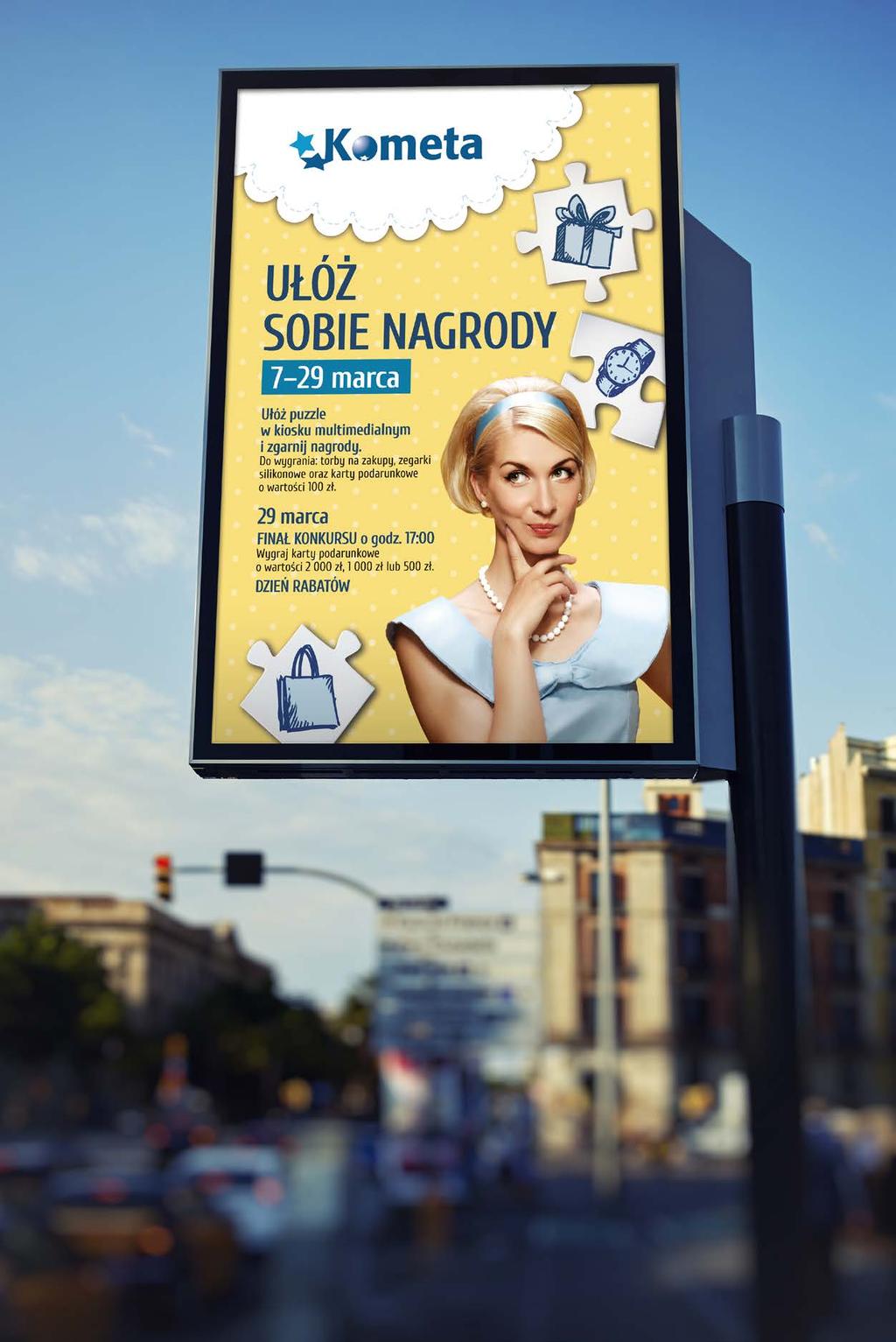 centrach i spotów na YouTube. Każde centrum ma swoj odrębną linię graficzną. W efekcie mamy więc do czynienia z kilkoma layoutami, zależnymi od różnych czynników (m.in. pozycjonowanie, specyfika centrum i jego lokalizacja).