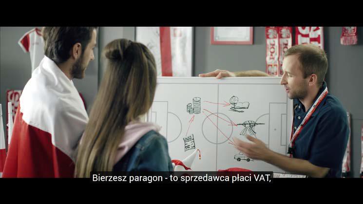 Spot telewizyjny został przygotowany w dwóch odsłonach, promujących zarówno samą loterię,