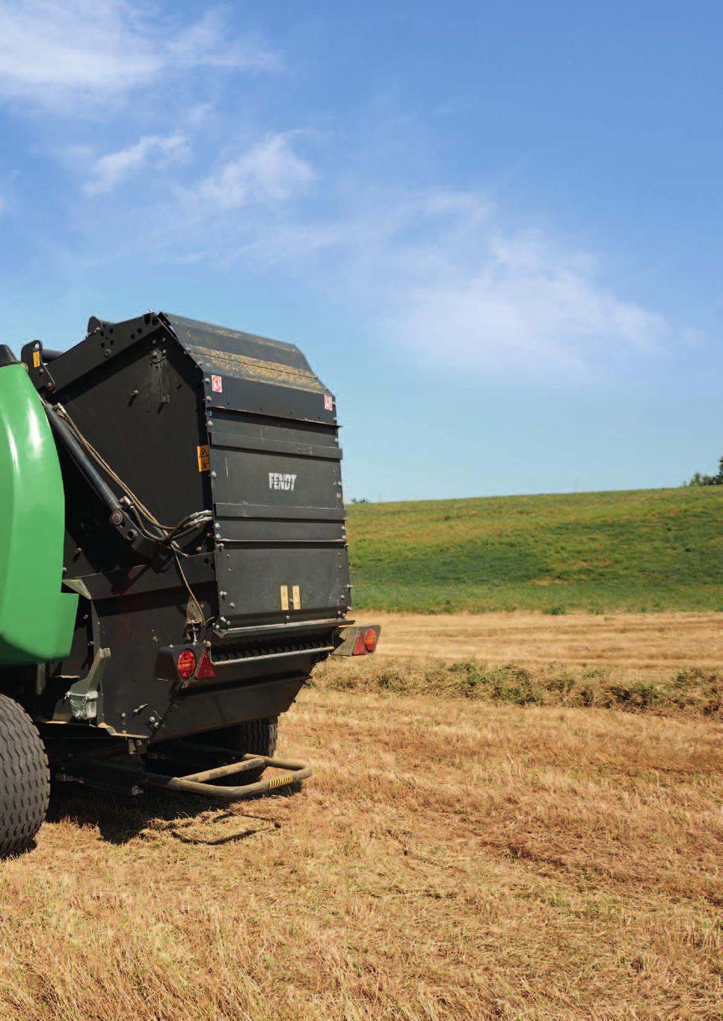 Fendt 6000 V 7000 V 5 Balot o doskonałej budowie.