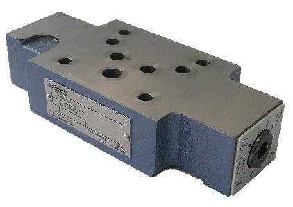 Zawór zwrotno-dławiący warstwowy typ ZFS10 WN10 do1,5 Ma do 10 dm /min WK 4 160 06.