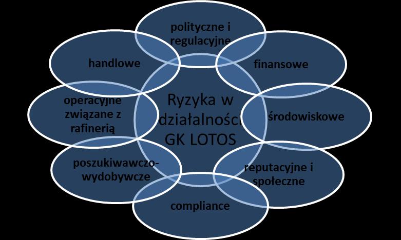 6. Ryzyka w działalności Grupy Kapitałowej LOTOS Rok 2016 był okresem podsumowania efektów realizacji dotychczasowej strategii biznesowej, zebrania doświadczeń oraz opracowania dalszej ścieżki