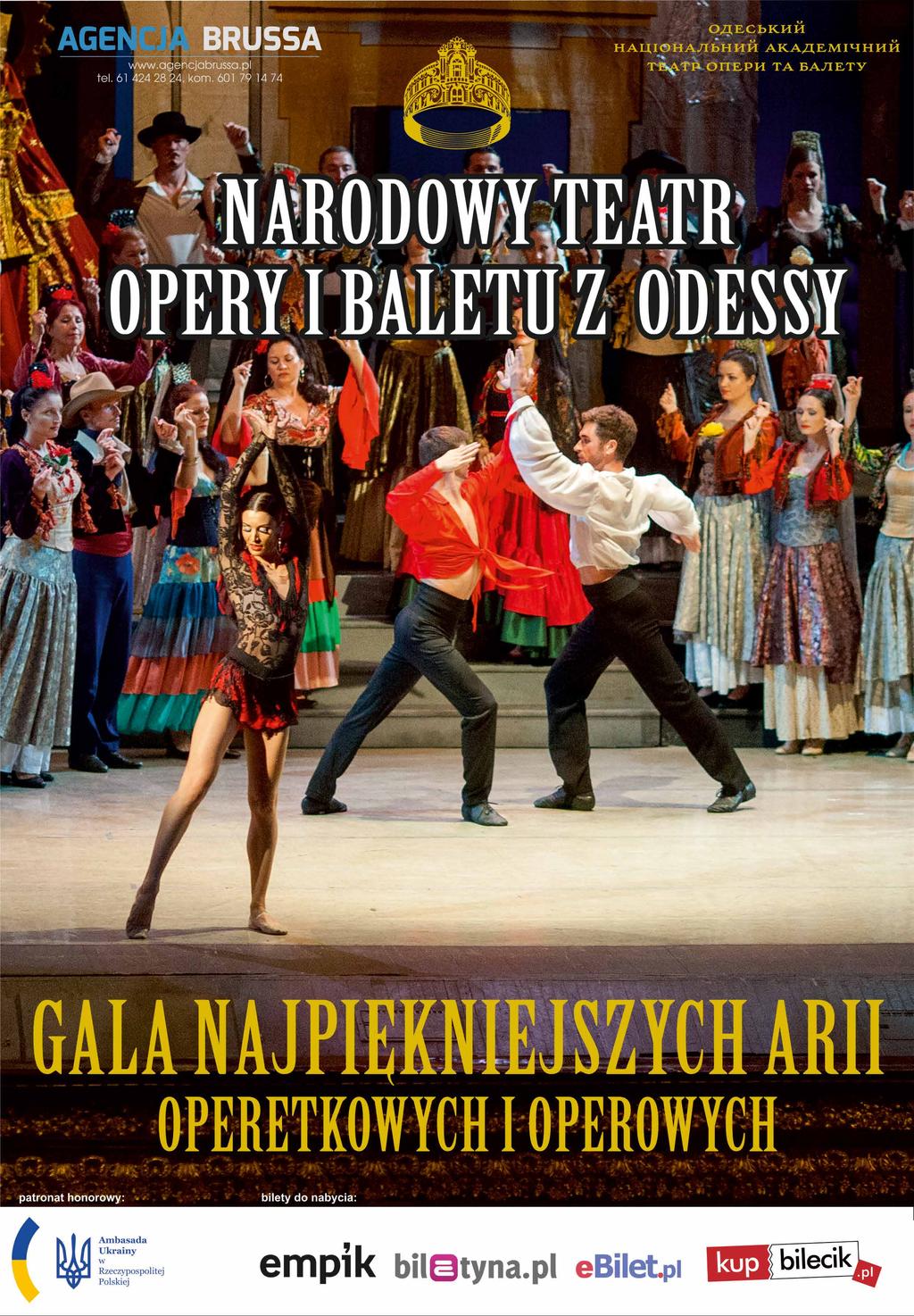 Artyści Teatru Narodowego Opery i Baletu z Odessy zapraszają!