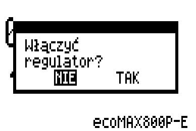 8.6. Uruchomienie regulatora Po załączeniu zasilania regulator pamięta stan w którym znajdował się w chwili odłączenia zasilania.