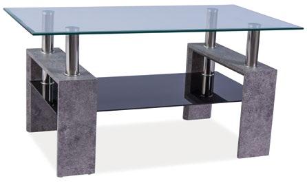 biały lakier / czarny top: MDF, frame: metal; color: high gloss / black столешница: