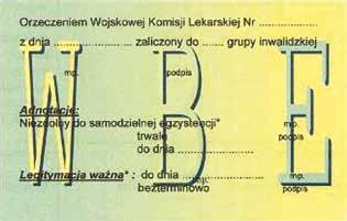 . ; poniżej LEGITYMACJA EMERYTA RENCISTY POLICYJNEGO ; poniżej stopień wojskowy ; poniżej imię i nazwisko oraz miejsce na pieczęć mp.