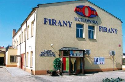 Przedsiębiorstwo Handlowo-Usługowe AGORA Sp. z o.o. z siedziba w Kaliszu przy ul. Długosza 10 to polska firma z 25- letnim doświadczeniem.