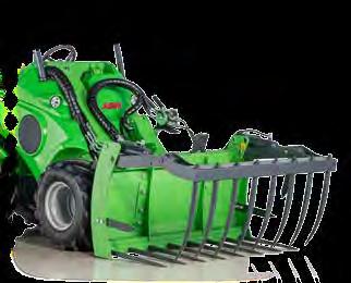 Rolnictwo XL chwytak do kiszonki (XL krokodyl) Nowy, większy krokodyl o mocnej konstrukcji, wyposażony w dwa cylindry hydrauliczne, przeznaczony jest do ładowarek z serii 500, 600 i 700.