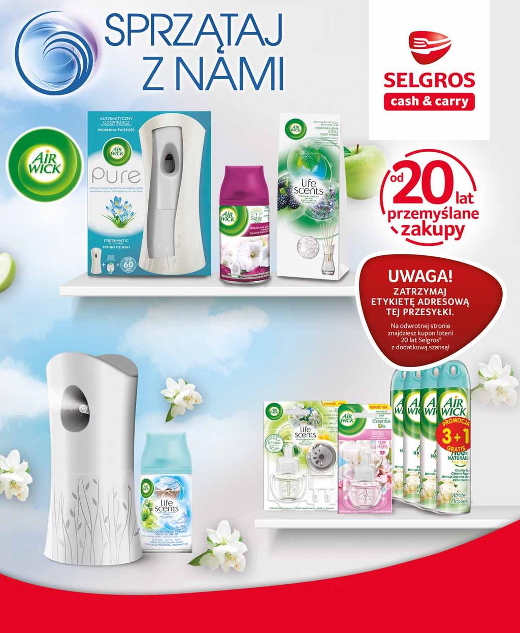 OFERTA WAŻNA DO WYCZERPANIA ZAPASÓW. WYDAWCA ZASTRZEGA SOBIE PRAWO DO ZMIAN CEN PODANYCH W BIULETYNIE INFORMACYJNYM ORAZ DO LIMITOWANIA SPRZEDAŻY POSZCZEGÓLNYCH PRODUKTÓW.