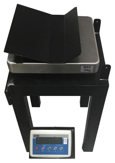 UKŁAD WAGOWY Waga stołowa Radwag WPT/15/F1/K Obciążenie max: Obciążenie min: Dokładność odczytu: Zakres tary: 15 kg 100 gr 5 gr -15 kg Wyświetlacz: Masa brutto: LCD z podświetleniem 6 kg Operator lub