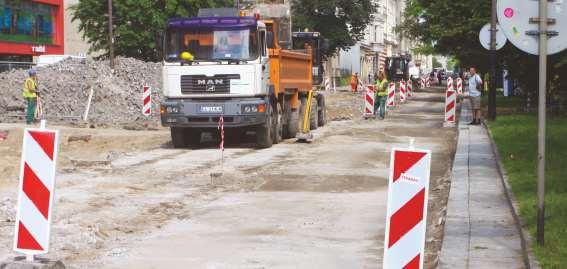 Ale efekt końcowy wynagrodzi nam te trudy. Teraz powstaje nowy układ drogowy w samym centrum Łodzi.