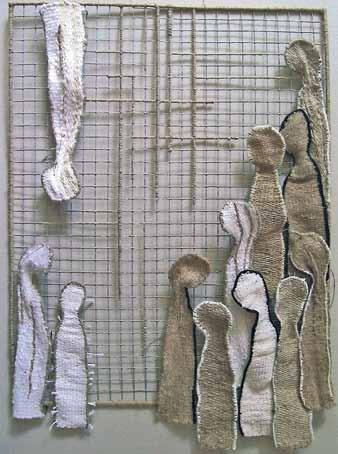EWA BARTOSZ-MAZUŚ Szept z nieba 34 x 47 cm, technika własna, 2016 Pracuje twórczo oraz jako instruktor tkaniny, ceramiki i malarstwa w Tatrzańskim Centrum Kultury i Sportu w Zakopanem.