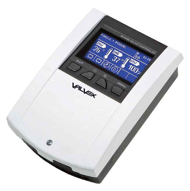 ZESTAWY MIESZAJĄCE by Valvex Kompletne systemy do instalacji grzewczyc. Firma Valvex oferuje zestawy z zaworami mieszającymi oraz siłownikami V-mix ST10/230, V-mix STM10/230 oraz sterownikiem V-Term.