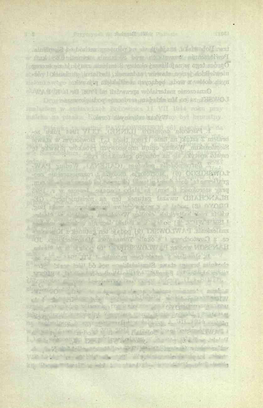 FRAGMENTA FAUNISTICA MUSEI ZOOLOGICI POLONICI Tom VI Warszawa 24 I I 1951 Nr 6 Władysław В A Z Y L U К Przyczynek do znajomości fauny pijawek (Hirudinea) Podlasia Contribution à l étude des sangsues
