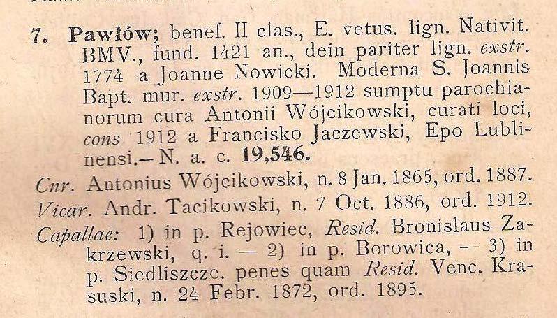 IMPRIMATUR Lublini, die 21 Aprilis 1915 anno.