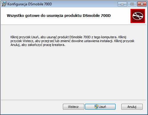 1 W przypadku konieczności odinstalowania oprogramowania do skanowania w systemie Windows (DSmobileSCAN II lub PageManager ), wykonaj poniższe kroku.