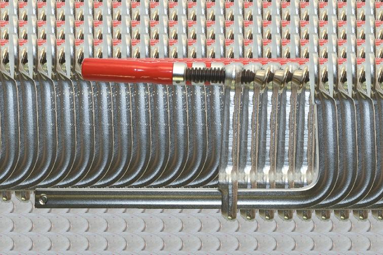 Ściski stalowe z rączką drewnianą ŚCISKI STLOWE Steel clamp wit wood andle Ścisk stalowy z rączką drewnianą - ramię ścisku wykonane jest z artowanego pręta stalowego o wysokiej