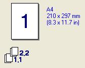 Sterownik i oprogramowanie Format Papieru 3 Z rozwijanej listy wybierz używany Format Papieru.