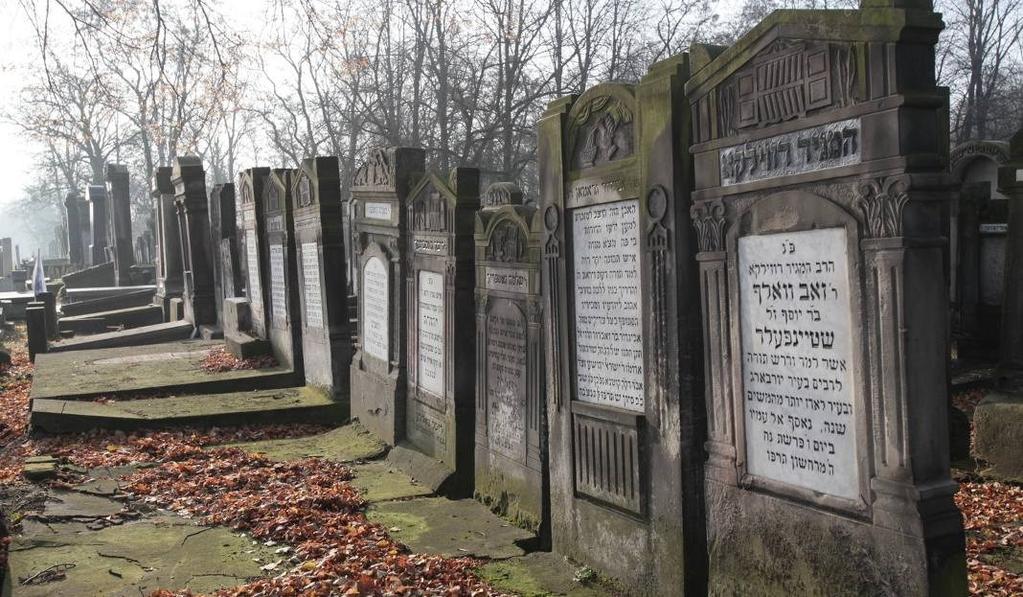 Str.6 towywano zmarłych do pogrzebu. Cmentarz żydowski Proponujemy wycieczkę po terenie getta łódzkiego.
