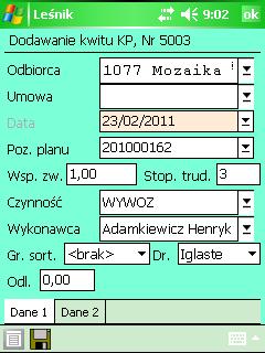 Numer kwitu jest nadawany przez rejestrator i nie podlega zmianie.