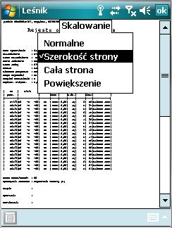 Generowanie podglądu wydruku Możliwe jest