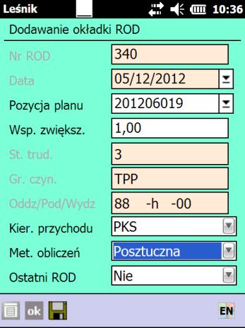 KONTROLA CIĘĆ PRZYGODNYCH Po zatwierdzeniu formatki dodawania sztuki/stosu program sprawdza, czy na danym wydzieleniu były już wykonywane inne cięcia przygodne.