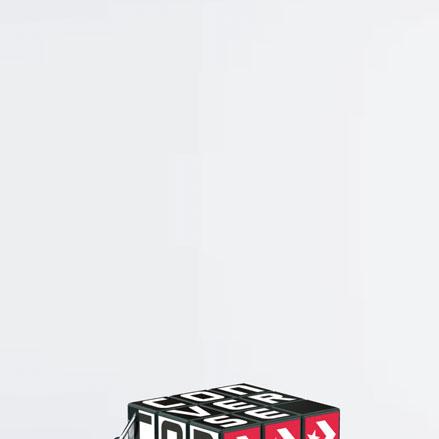 Rubik s 3 x 3 breloczek Miniaturowa wersja kultowej kostki