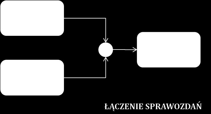 Przykład 1 FJMK pakiet taksonomii (FINREP jednostkowe MSR kwartalne) Schemat opisuje proces łączenia sprawozdao: BANK_Łączne (FJMK) = BANK_Jednostkowe (FJMK) + PodmiotZaleny_Jednostkowe (FJMK)