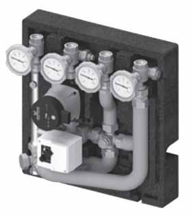 System zabudowy kotłowni do 70 kw Zespół pompowy Condix Zespół pompowy Condix Zespół pompowy o wysokiej wydajności energetycznej do instalacji z
